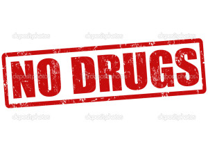 No drugs stamp