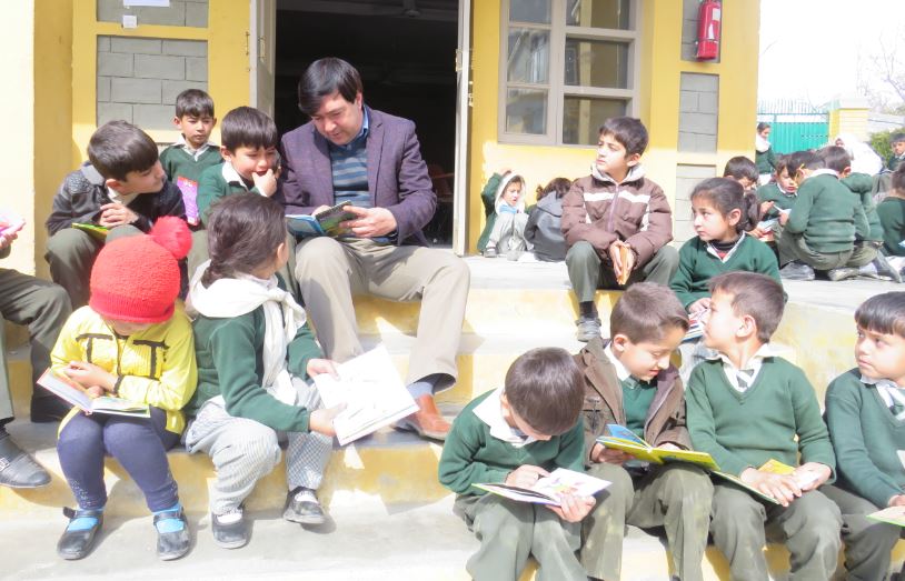 آغا خان ڈائمنڈ جوبلی  ماڈل ہائی سکول رحیم آباد گلگت میں “بلند خوانی” کا عالمی دن منایا گیا