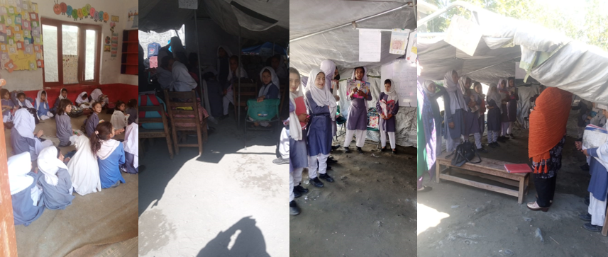 قصہ گلگت شہر کے ایک ٹینٹ سکول کا